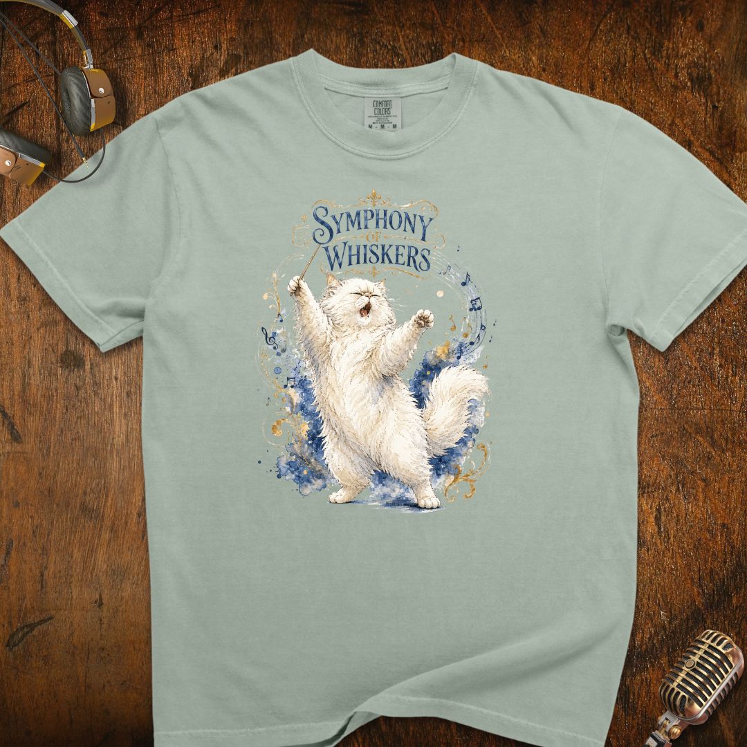 Symphony Of Whiskers Cat T-Shirt