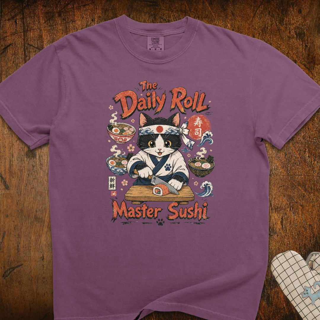 Master Sushi Cat T-Shirt