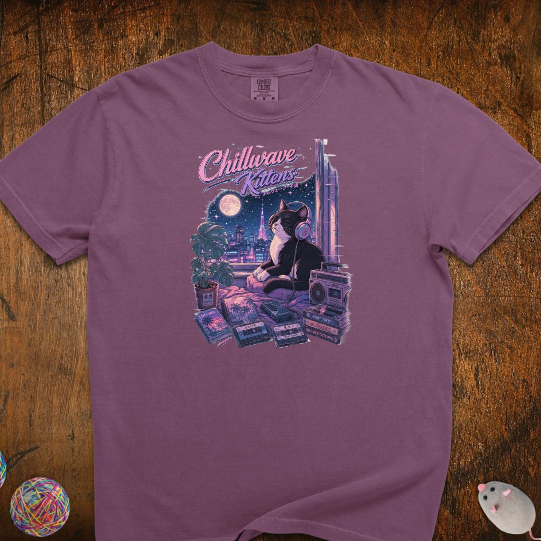 Chill Waves Cat T-Shirt