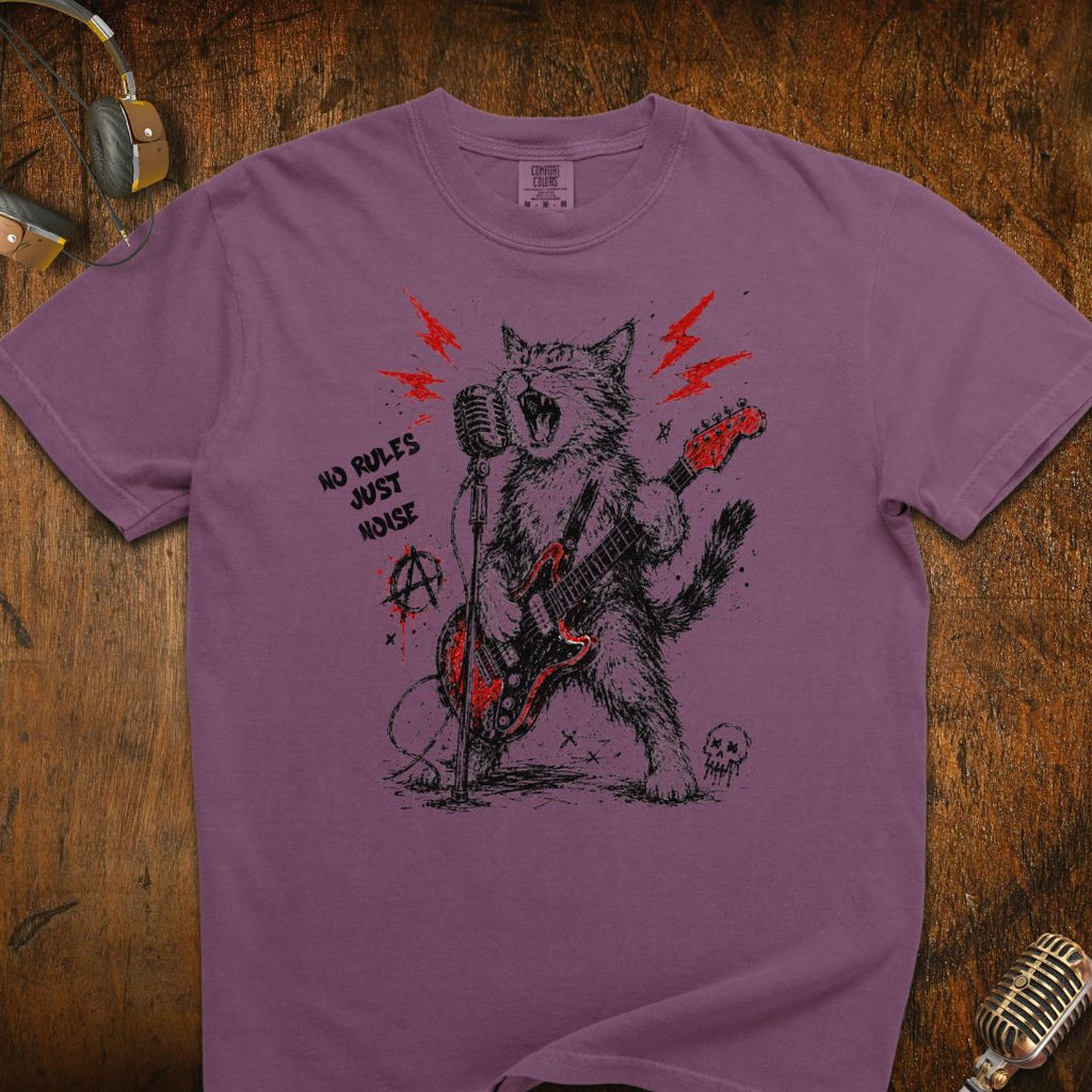 No Rules Just Noise Cat T-Shirt
