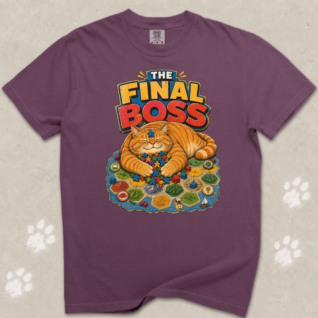 The Final Boss Cat T-Shirt