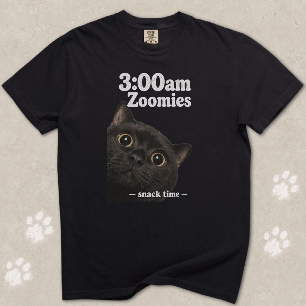 3:00 am Zoomies Cat T-Shirt