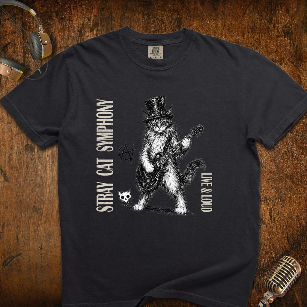 Stray Cat Symphony Cat T-Shirt