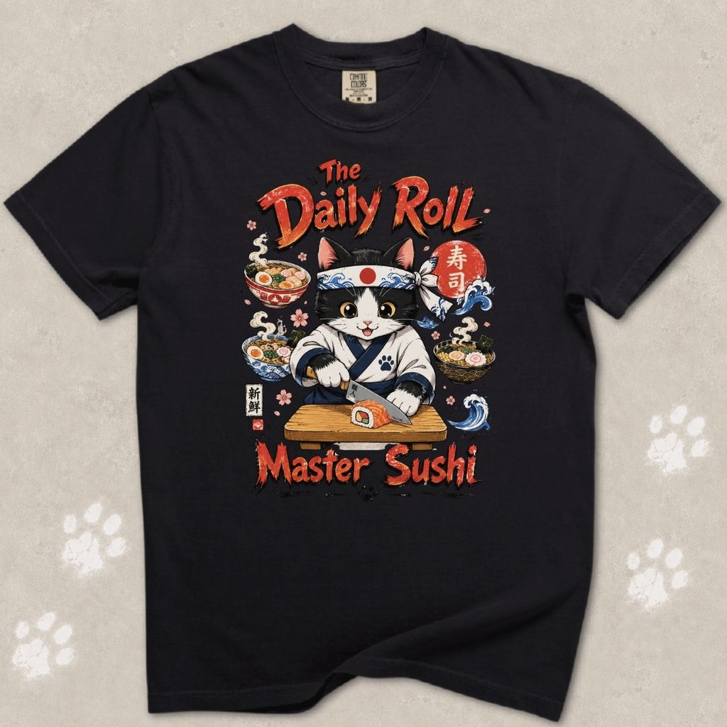 Master Sushi Cat T-Shirt