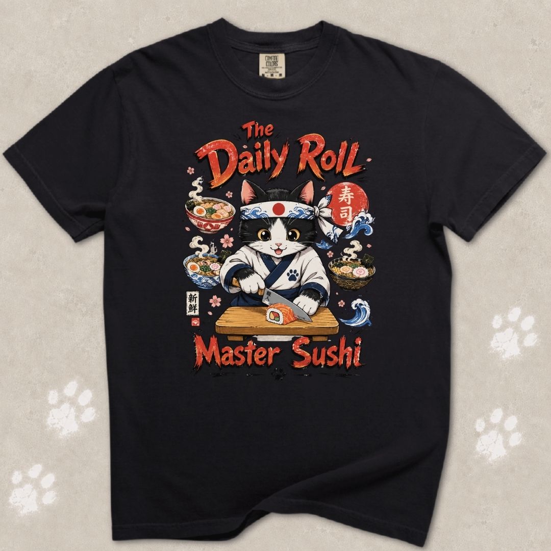 Master Sushi Cat T-Shirt