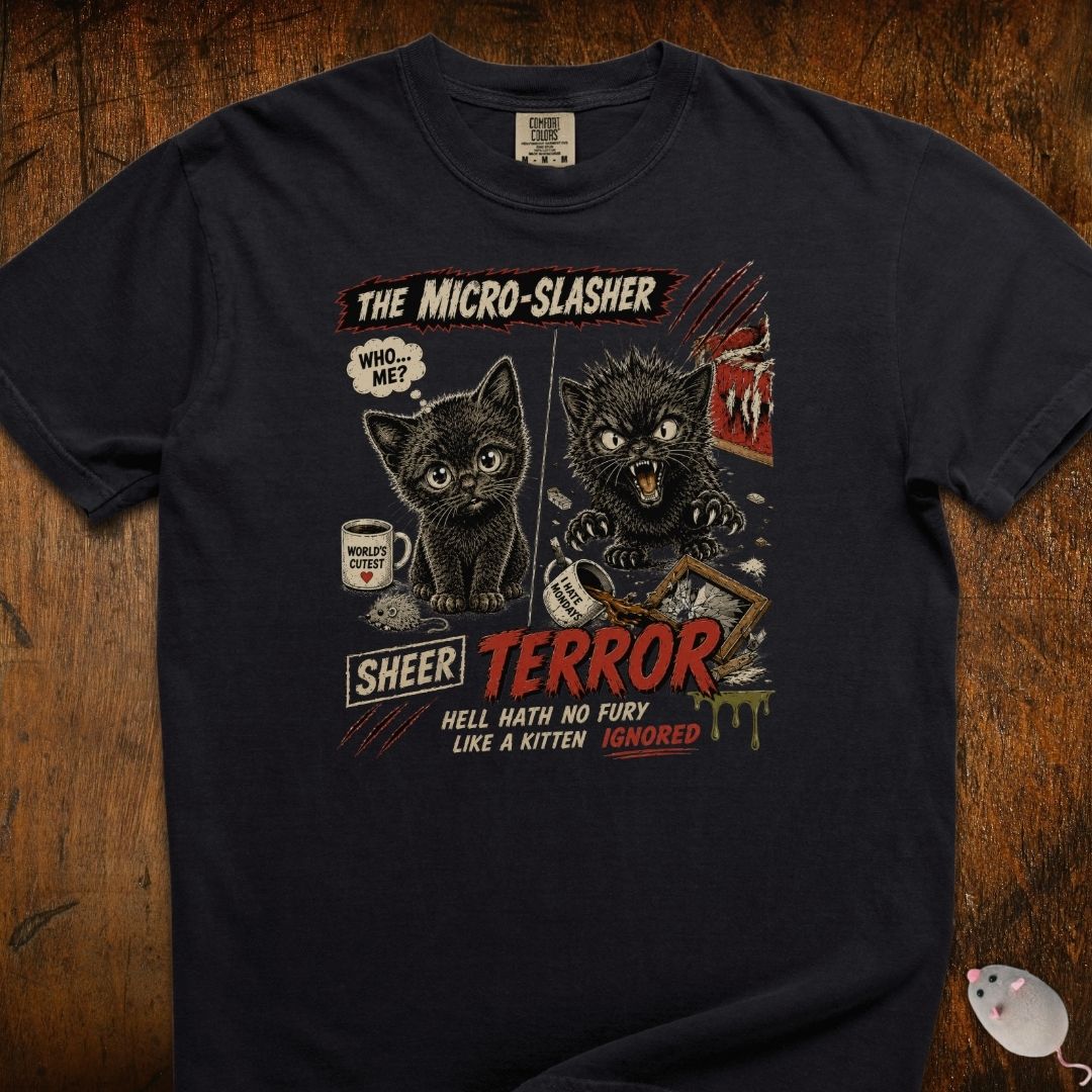 The Micro-Slasher KittenT-Shirt