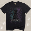 Nine Lives Cat T-Shirt
