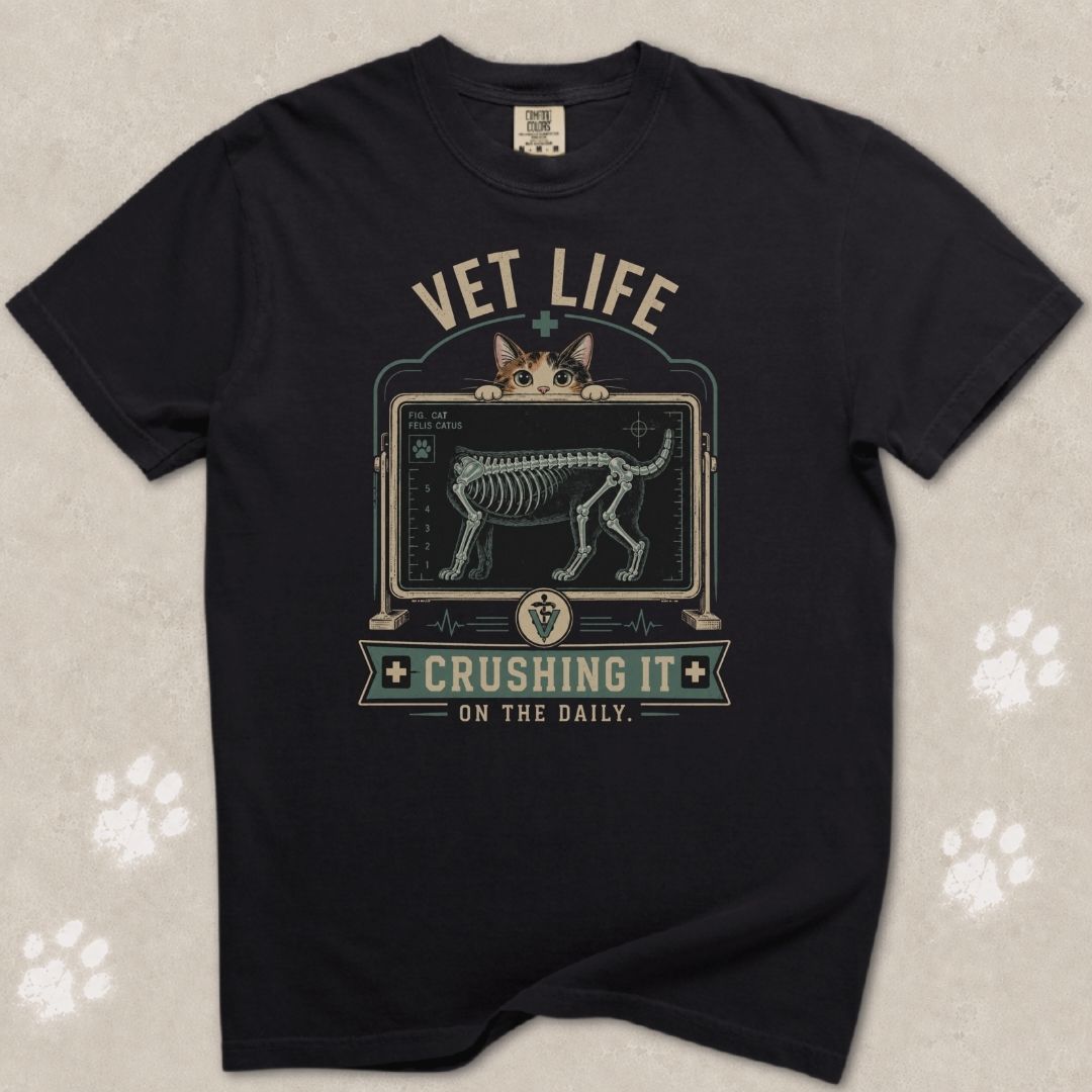Vet Life Cat T-Shirt