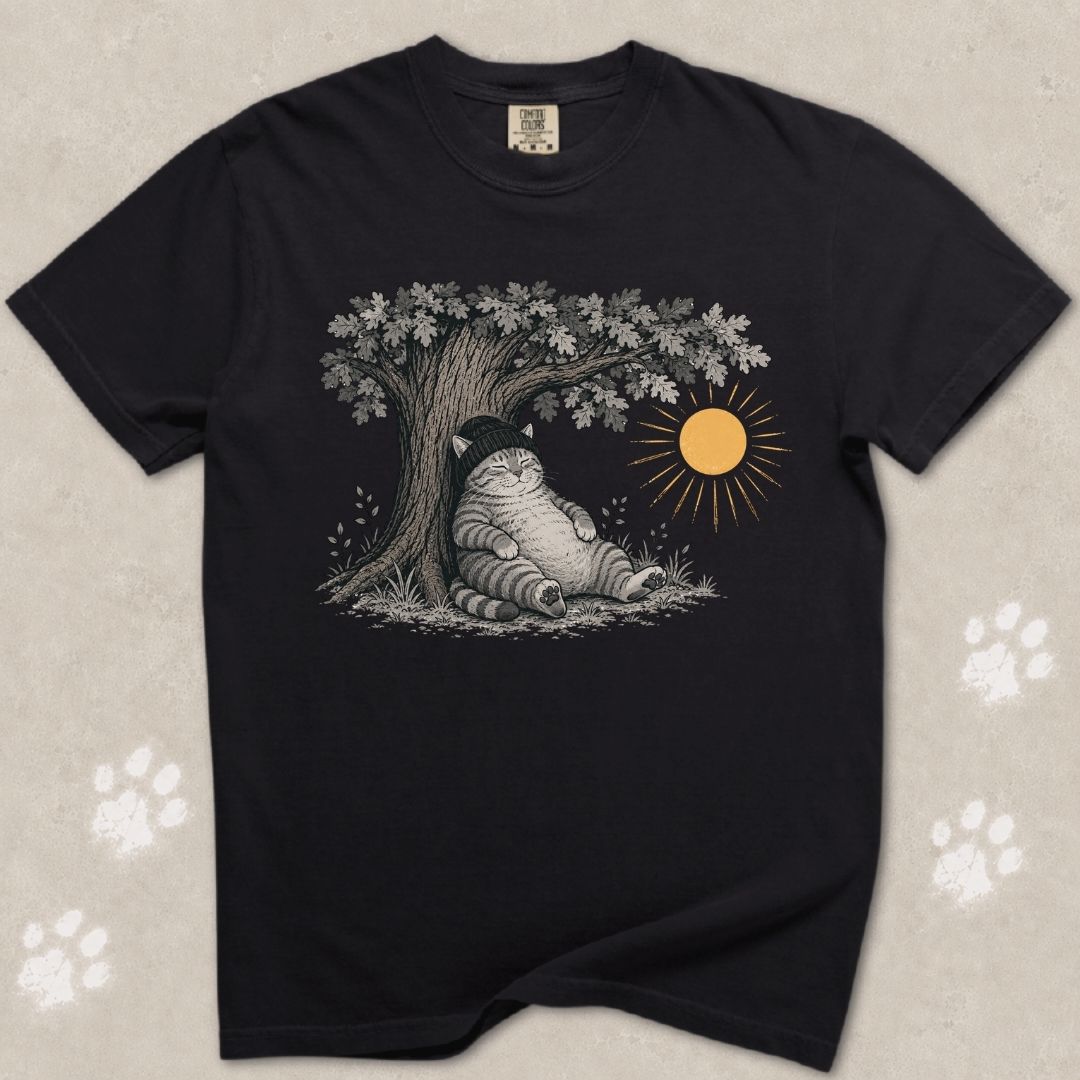 Fat And Jobless Cat T-Shirt