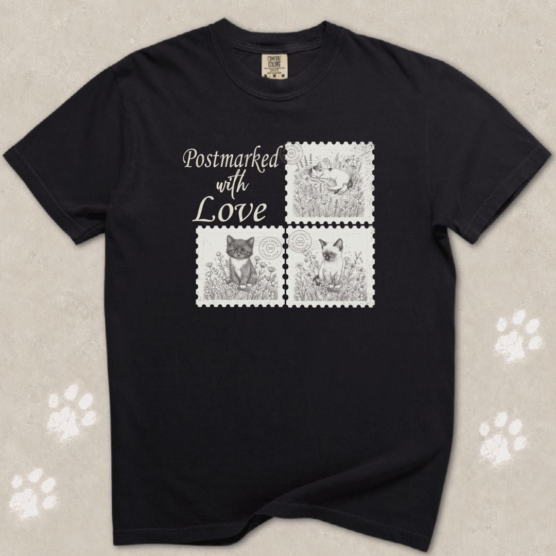 Postmarked With Love Kitty T-Shirt