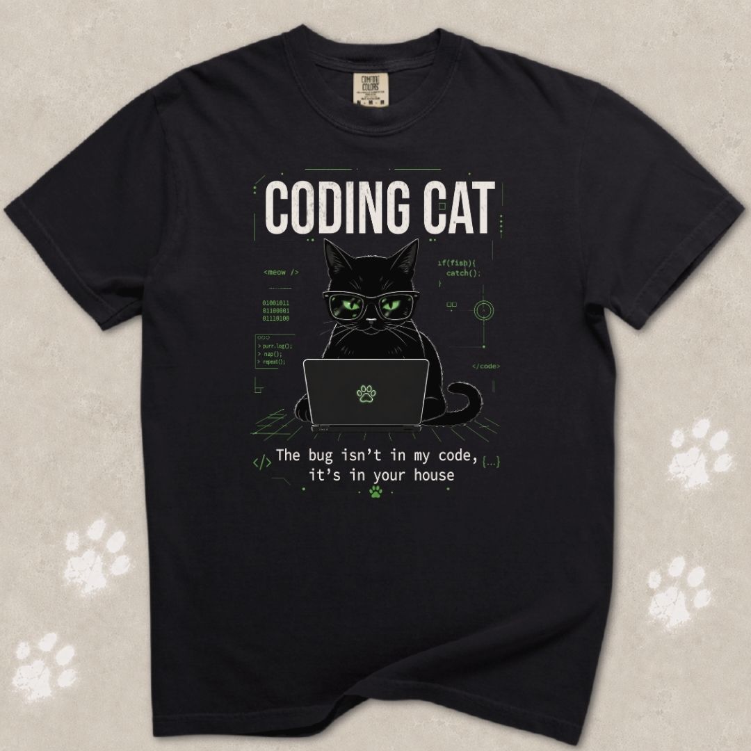 Coding Cat T-Shirt