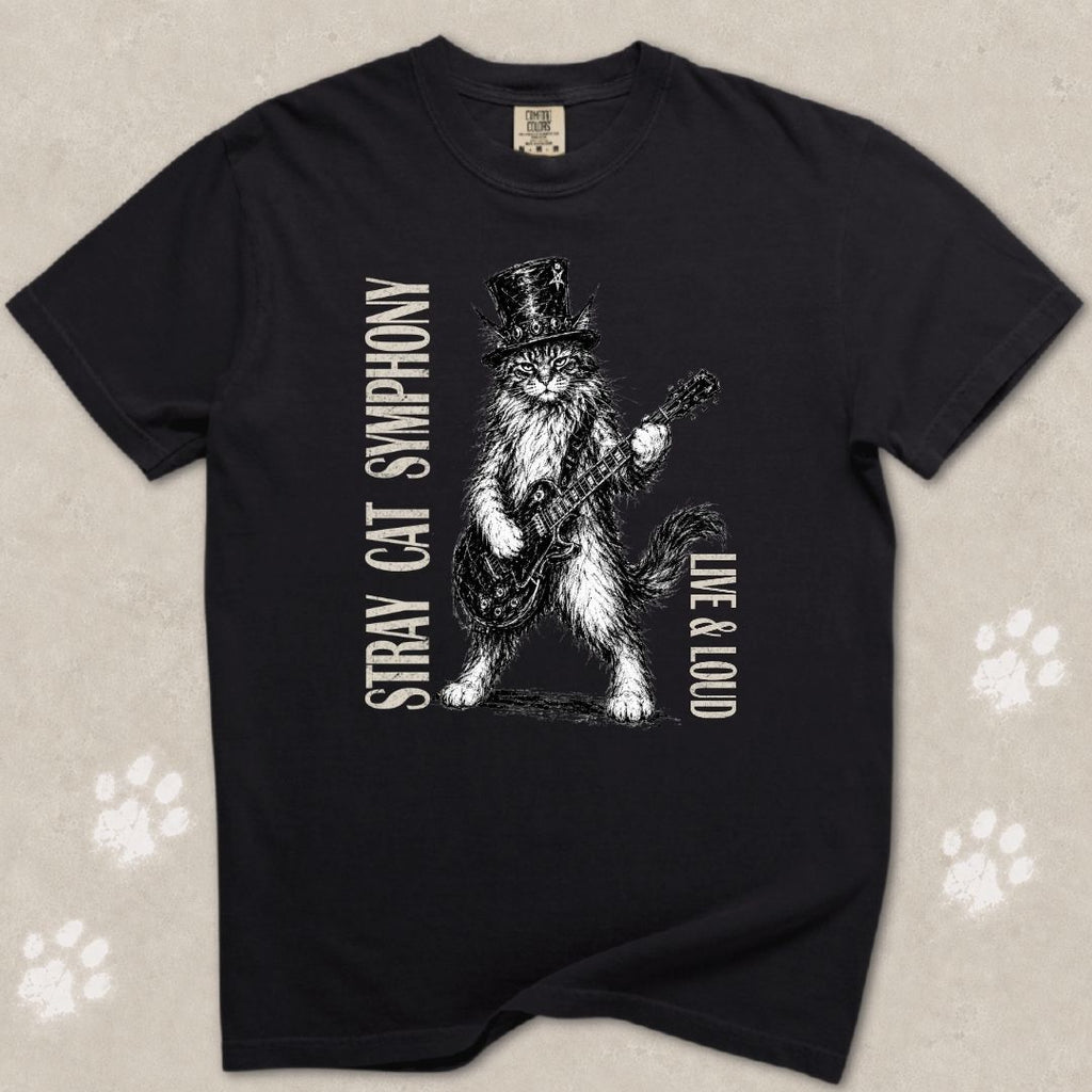 Stray Cat Symphony Cat T-Shirt