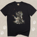 Red Dot Laser Cat T-Shirt