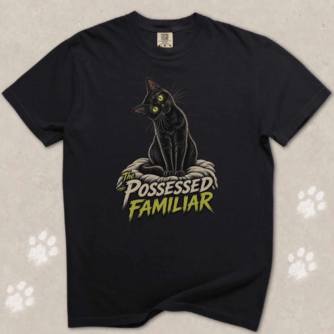 The Possessed Familiar Cat T-Shirt