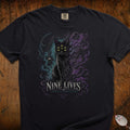 Nine Lives Cat T-Shirt