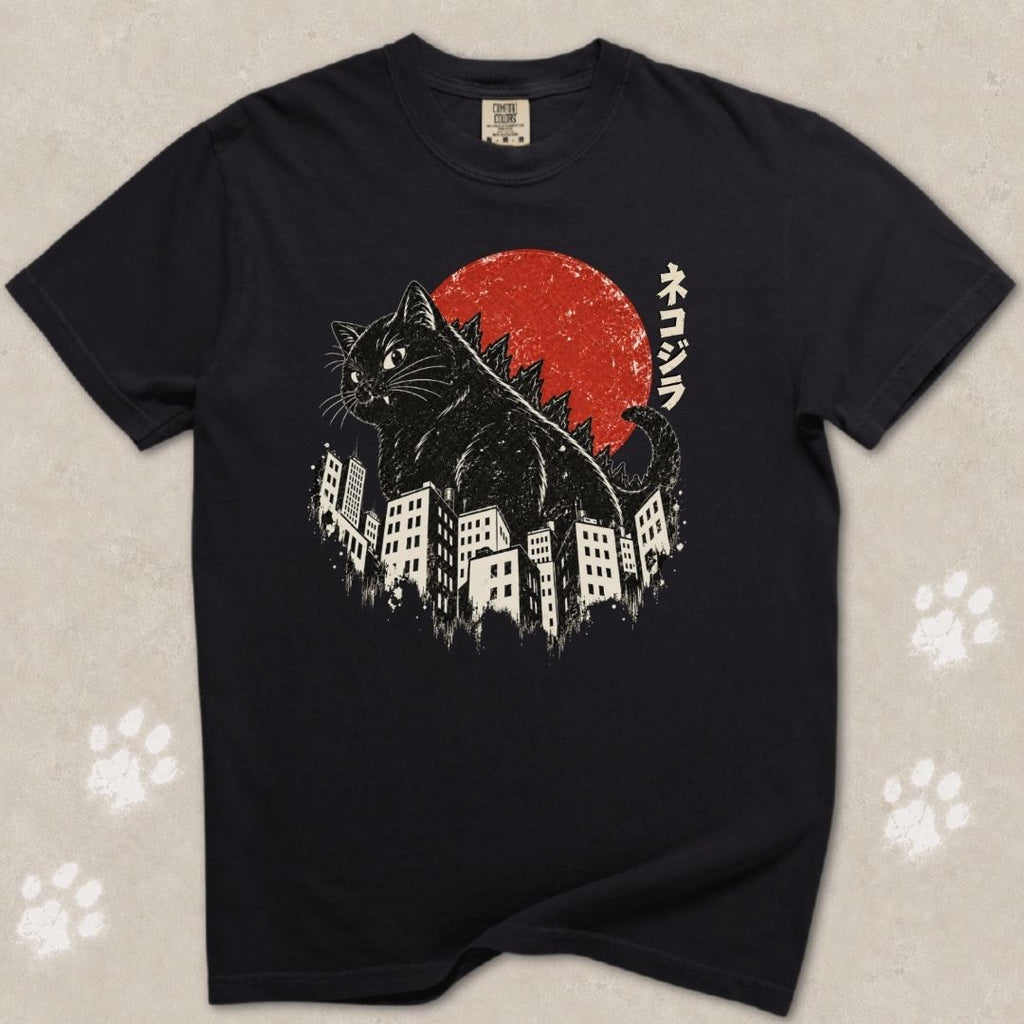 Catzilla Found Me Cat T-Shirt