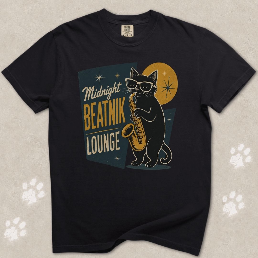 Midnight Beatnik Lounge T-Shirt