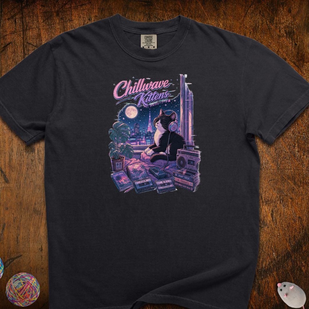 Chill Waves Cat T-Shirt