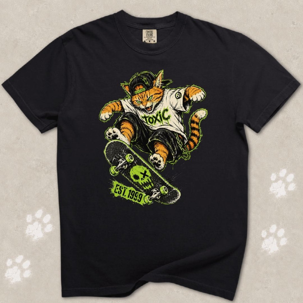 90s Skater Cat T-Shirt