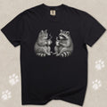 Morning Gossip Cat T-Shirt
