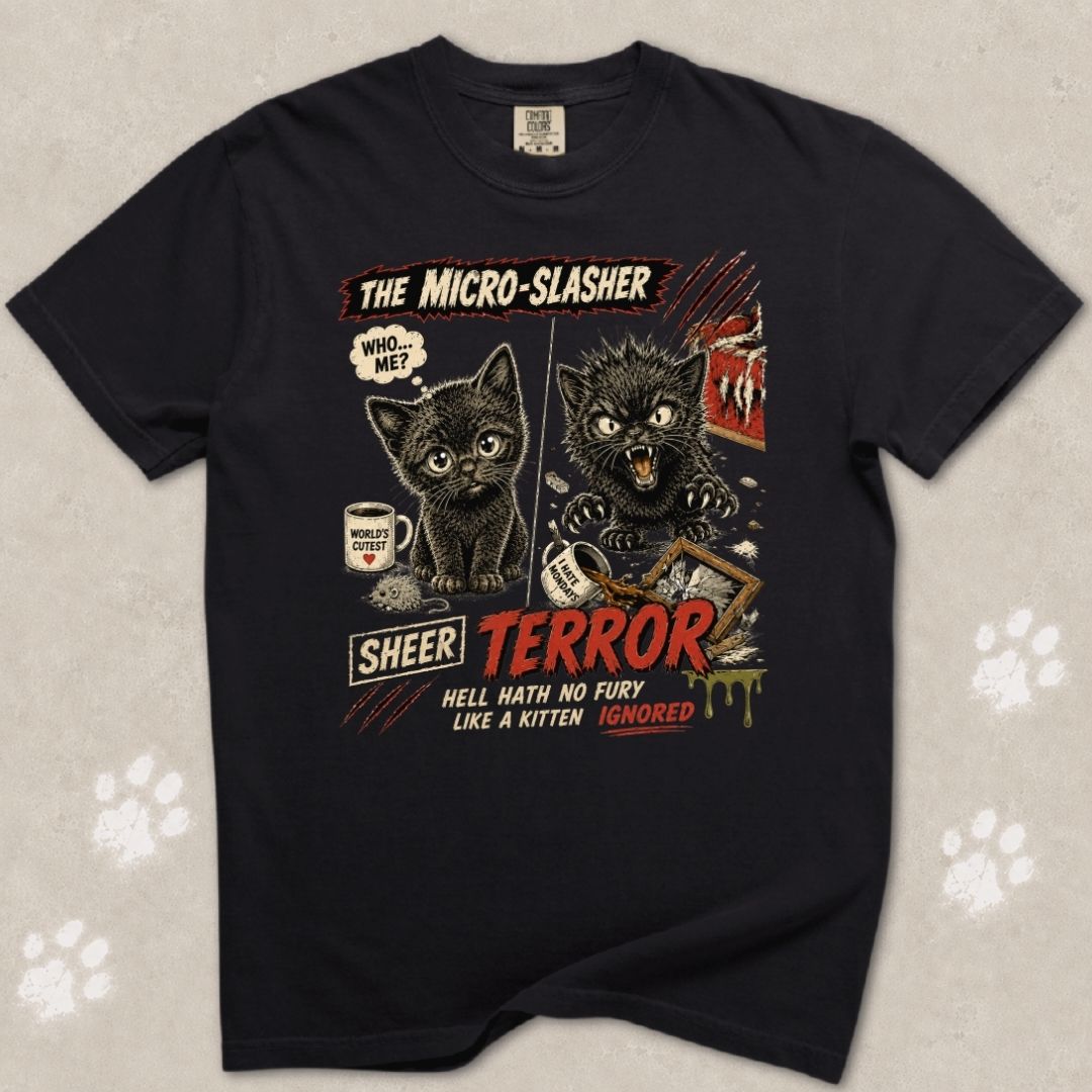 The Micro-Slasher KittenT-Shirt