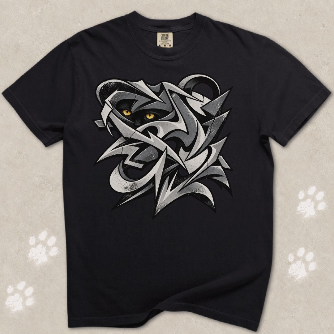 Urban Shadow Cat T-Shirt