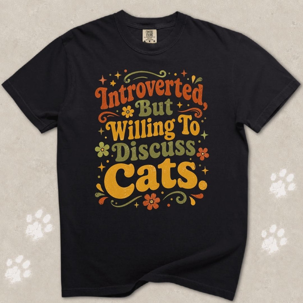 Introverted Cat T-Shirt