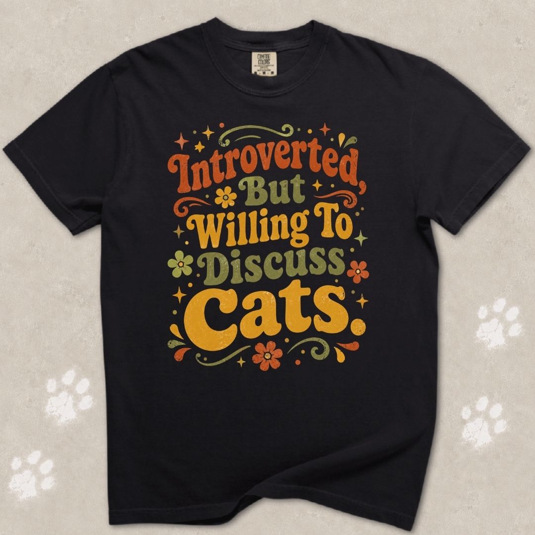 Introverted Cat T-Shirt