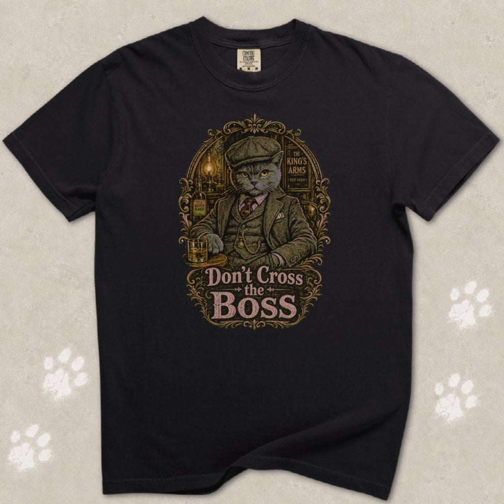 Don't Cross The Boss Cat T-Shirt