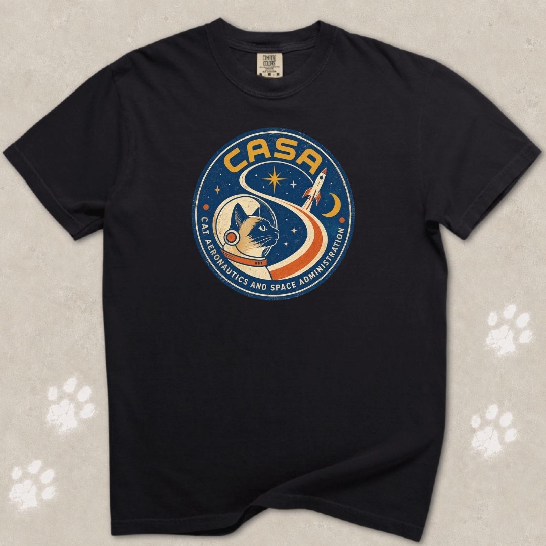 CASA Astronaut Cat T-Shirt