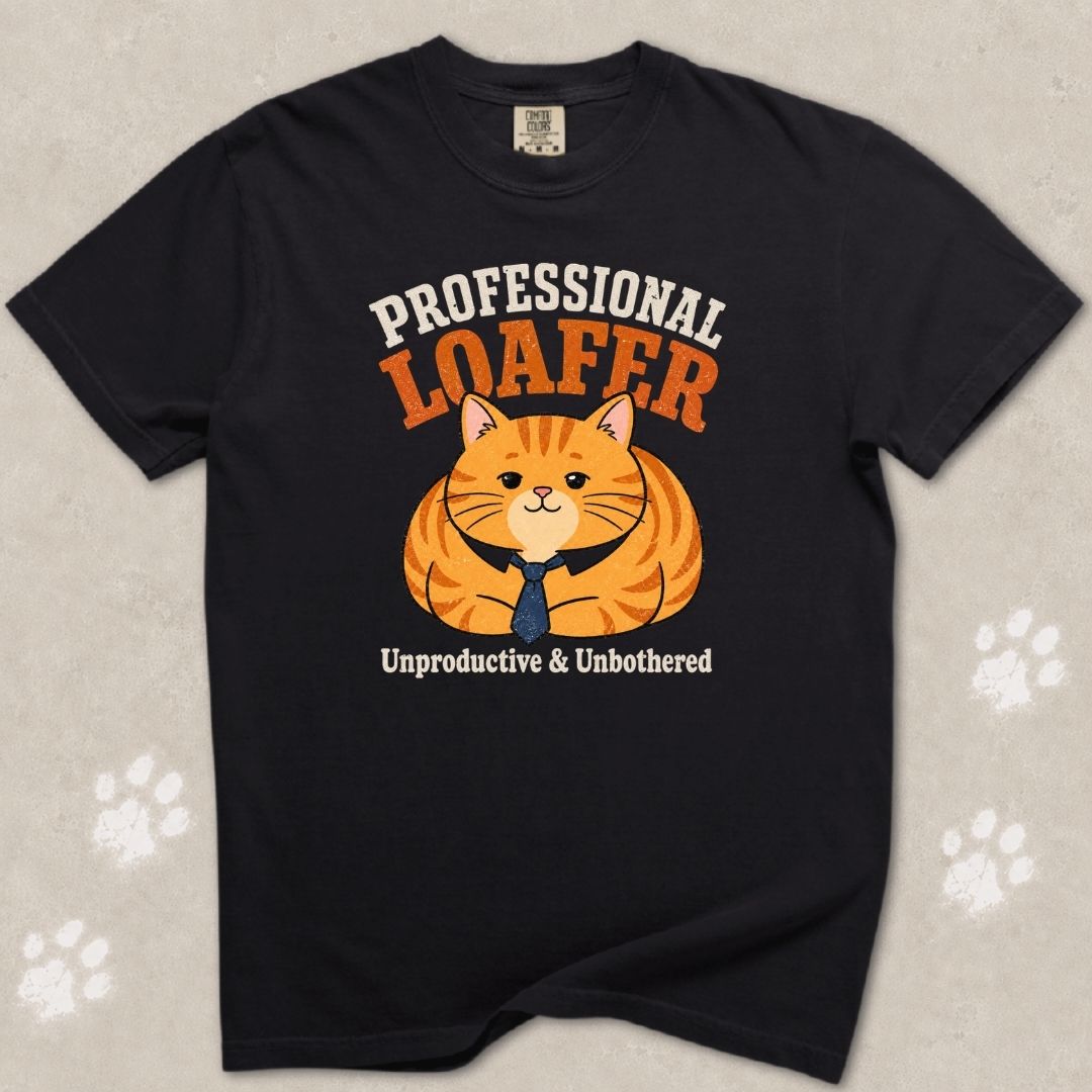 Professional Loafer Cat T-Shirt