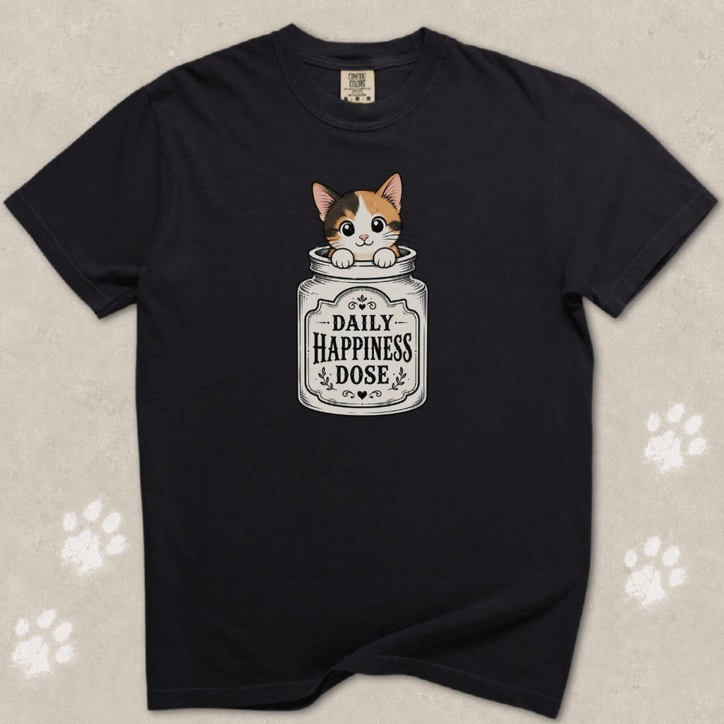 Daily Happiness Calico T-Shirt