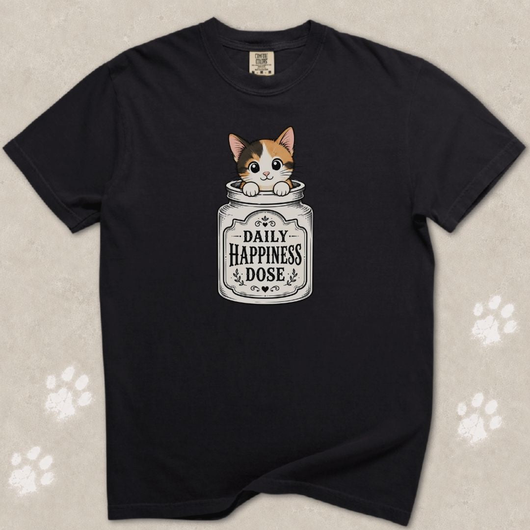 Daily Happiness Calico T-Shirt