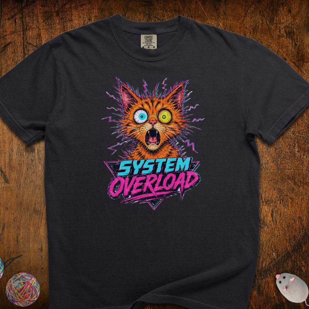 System Overload Cat T-Shirt