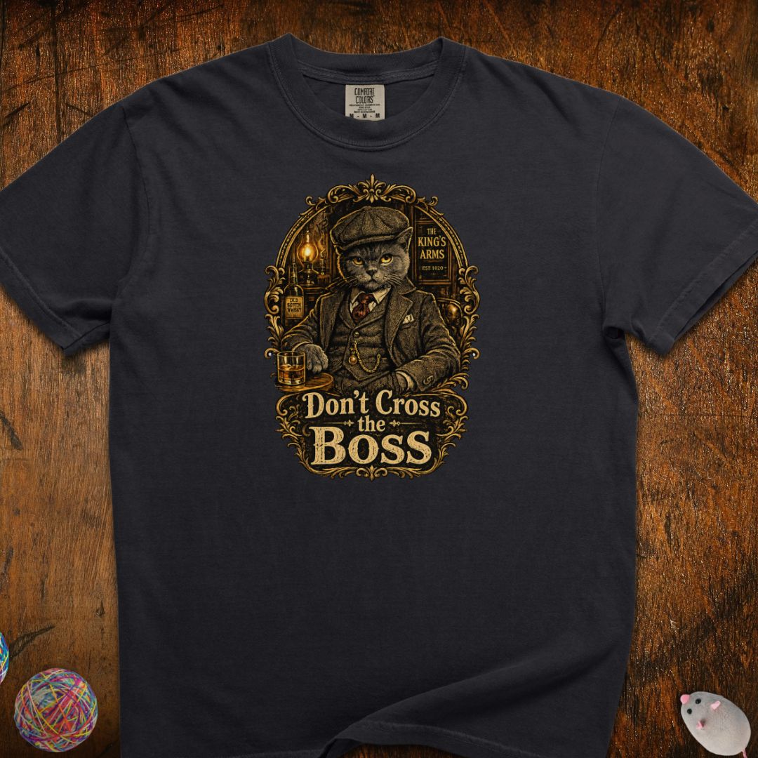Don't Cross The Boss Cat T-Shirt