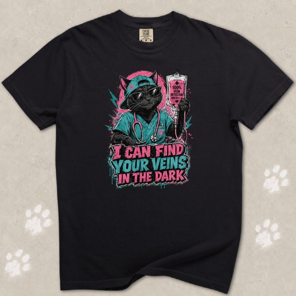 Phlebotomist Cat T-Shirt