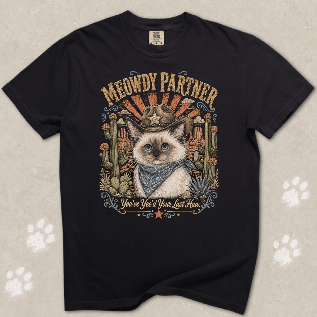 Meowdy Partner Cat T-Shirt