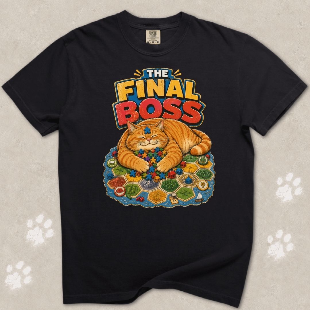 The Final Boss Cat T-Shirt