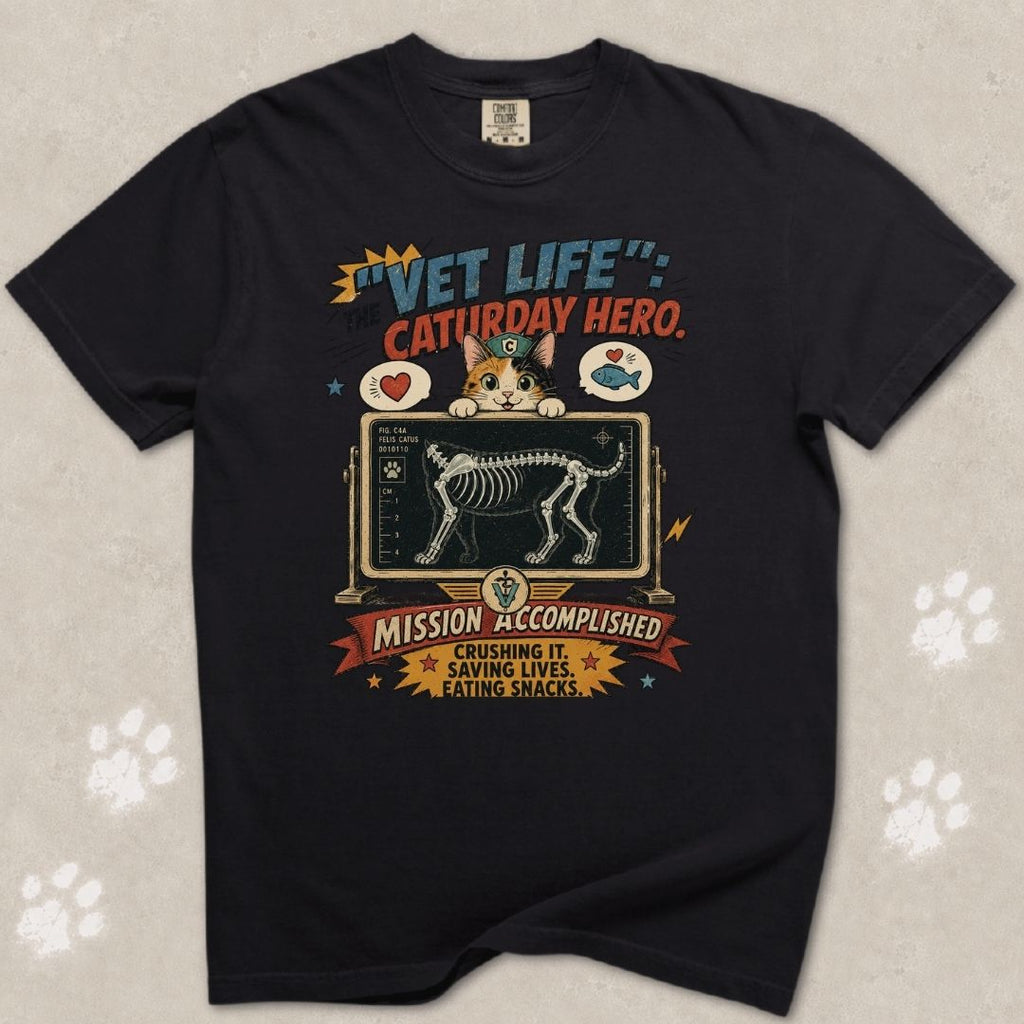 Saving Lives Cat T-Shirt
