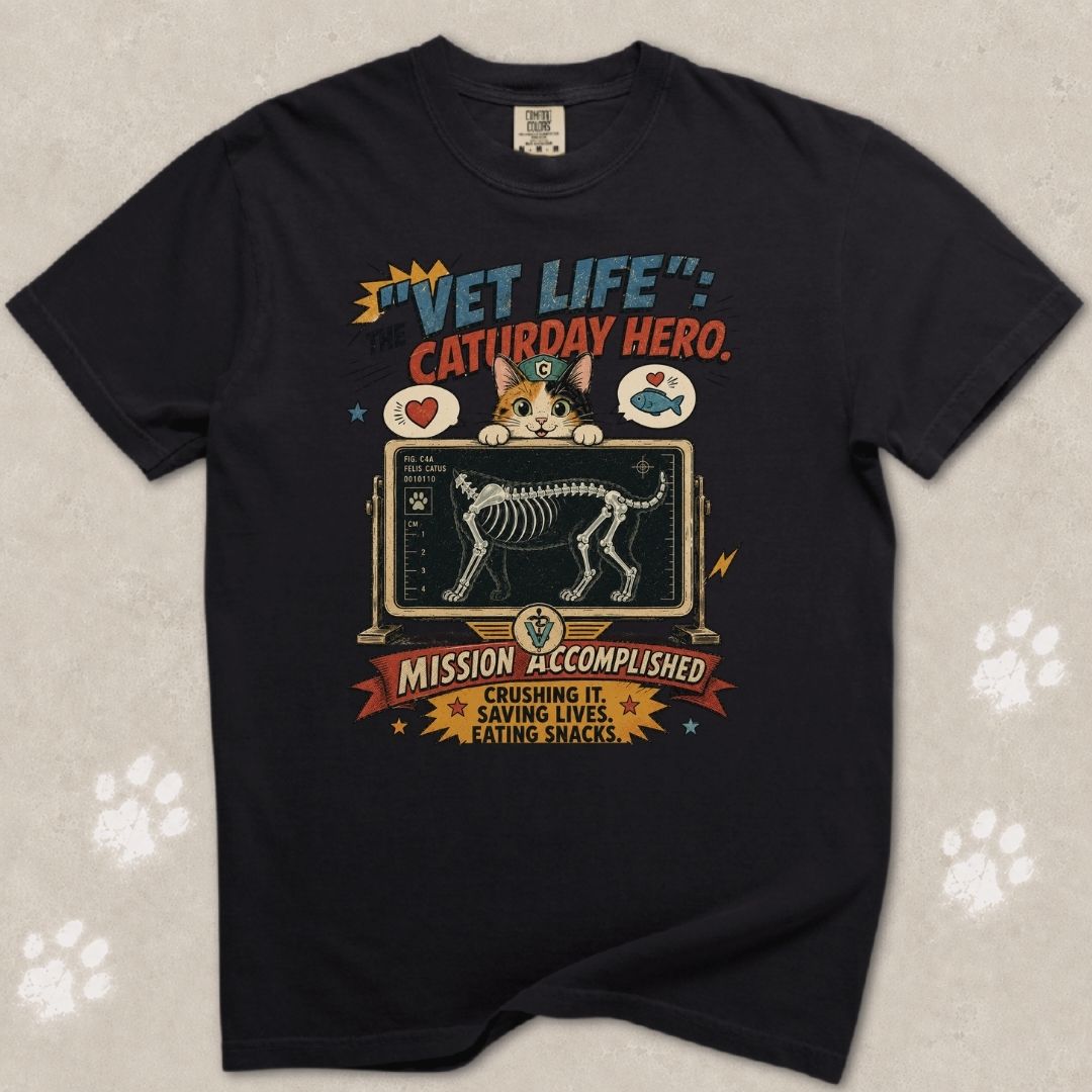 Saving Lives Cat T-Shirt
