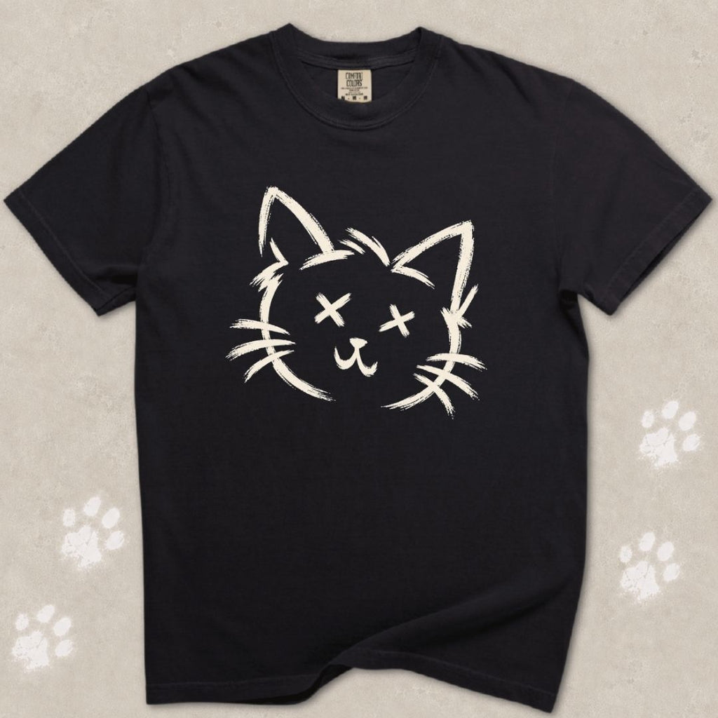 Nine Lives Offline Cat T-Shirt