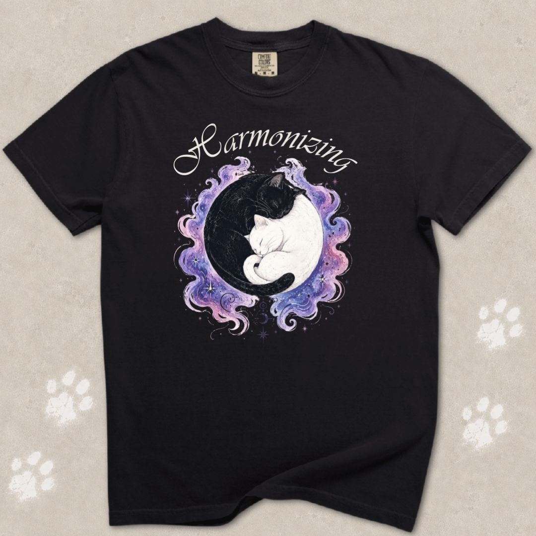Harmonizing Cat T-Shirt