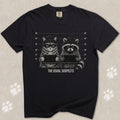 The Usual Suspects Cat T-Shirt