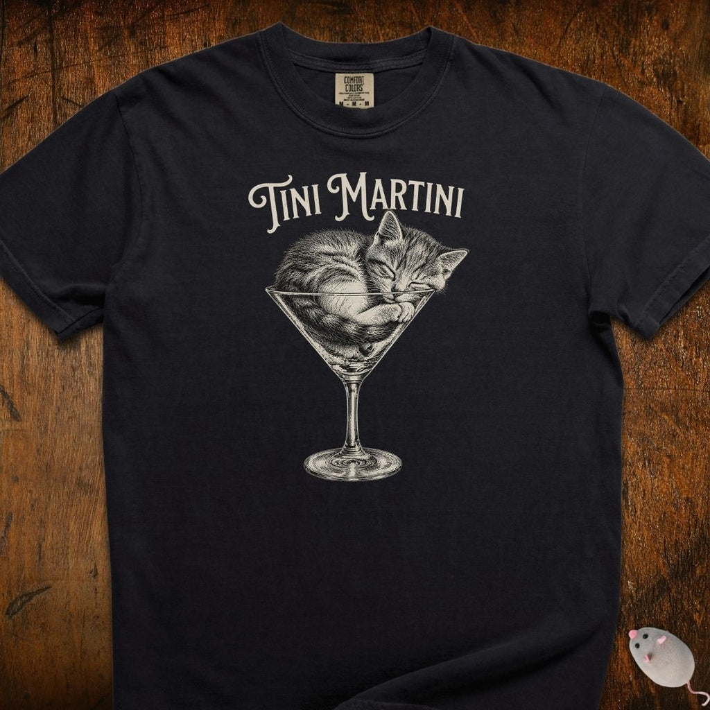Tini Martini Kitten T-Shirt