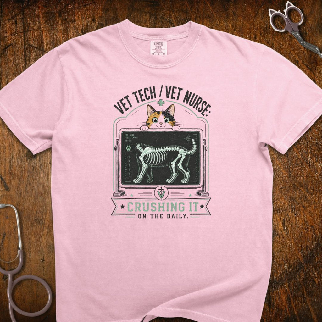 Vet Nurse Cat T-Shirt