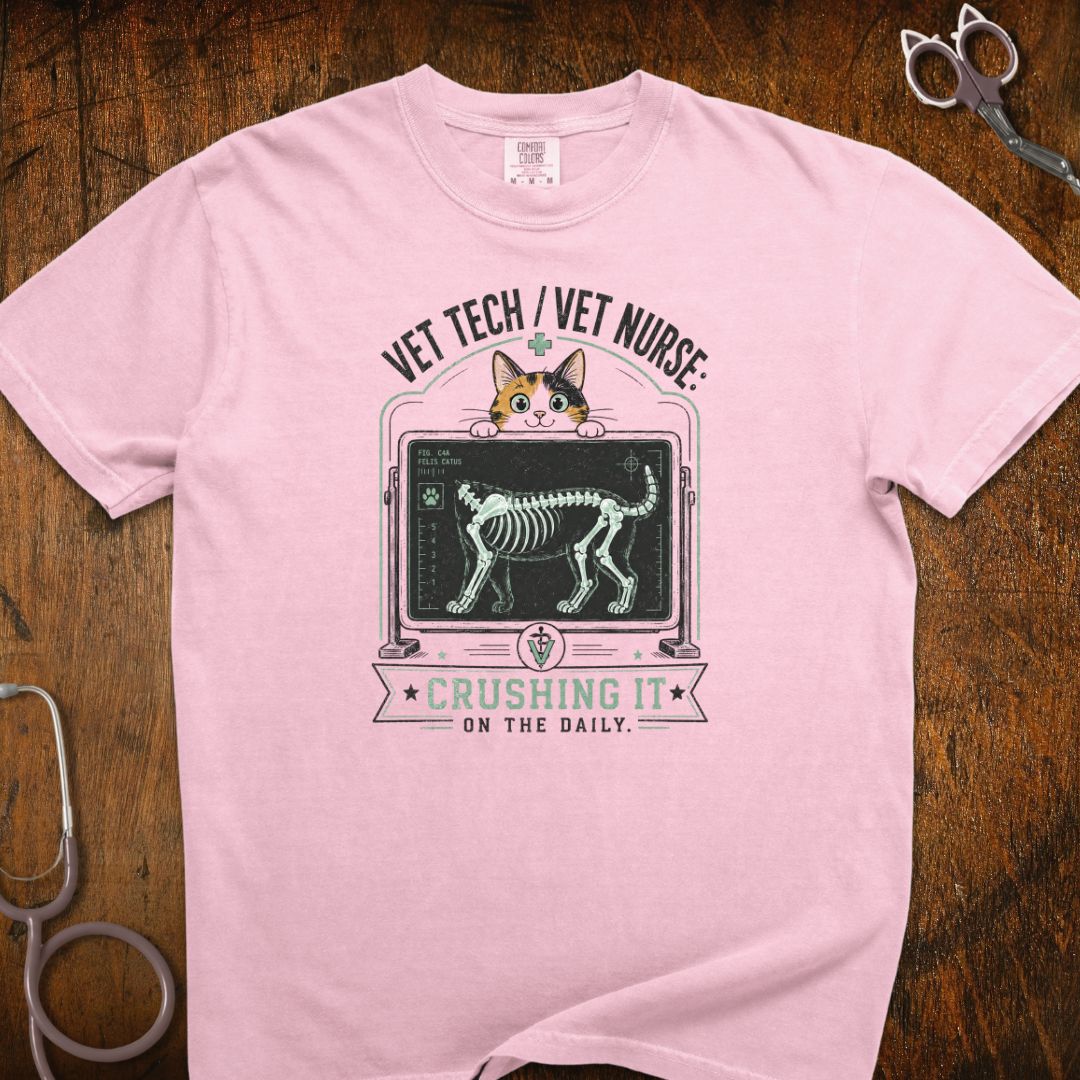 Vet Nurse Cat T-Shirt