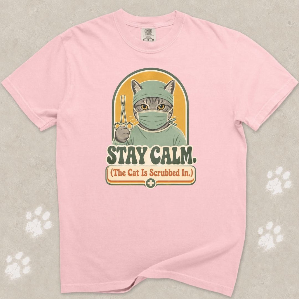 Stay Calm Cat T-Shirt
