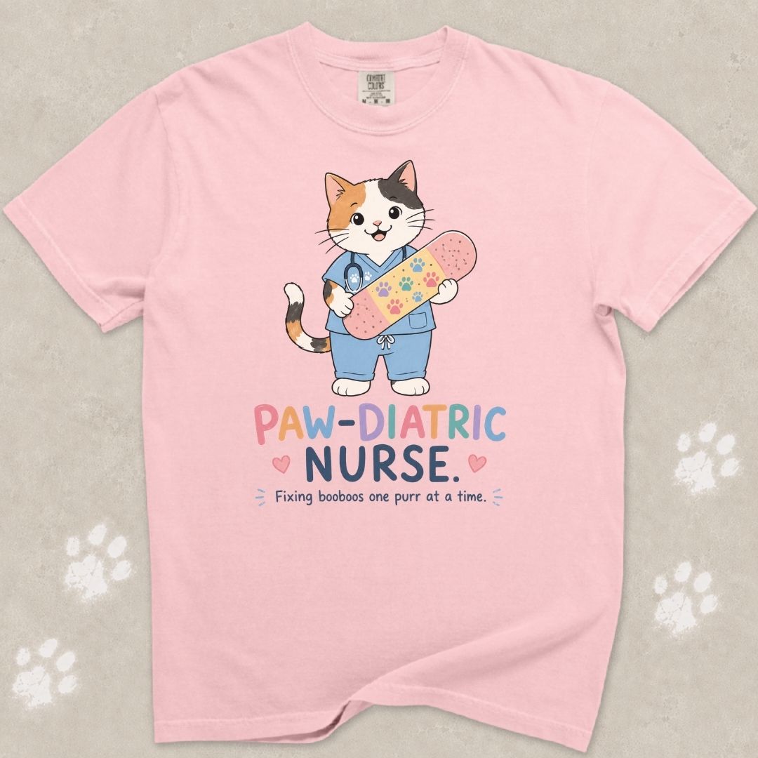 Pediatric Nurse Cat T-Shirt