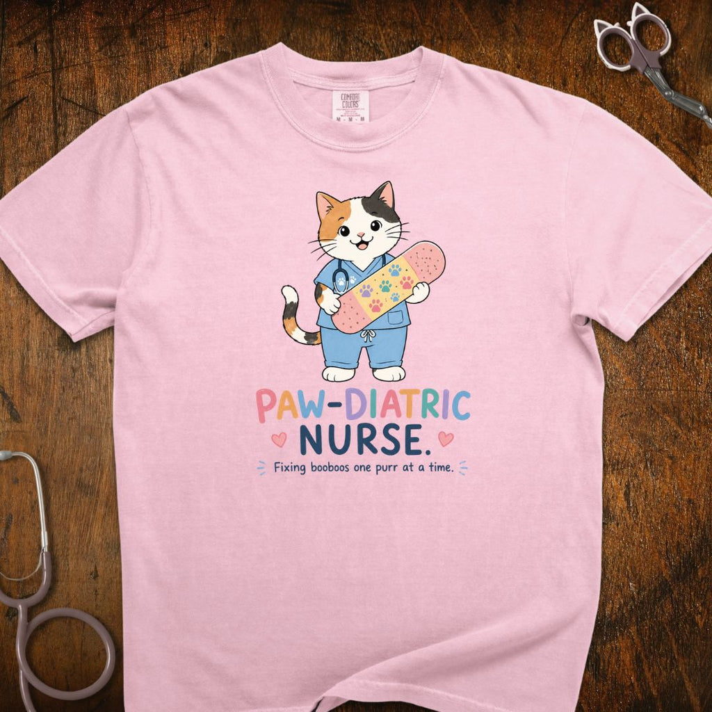 Pediatric Nurse Cat T-Shirt