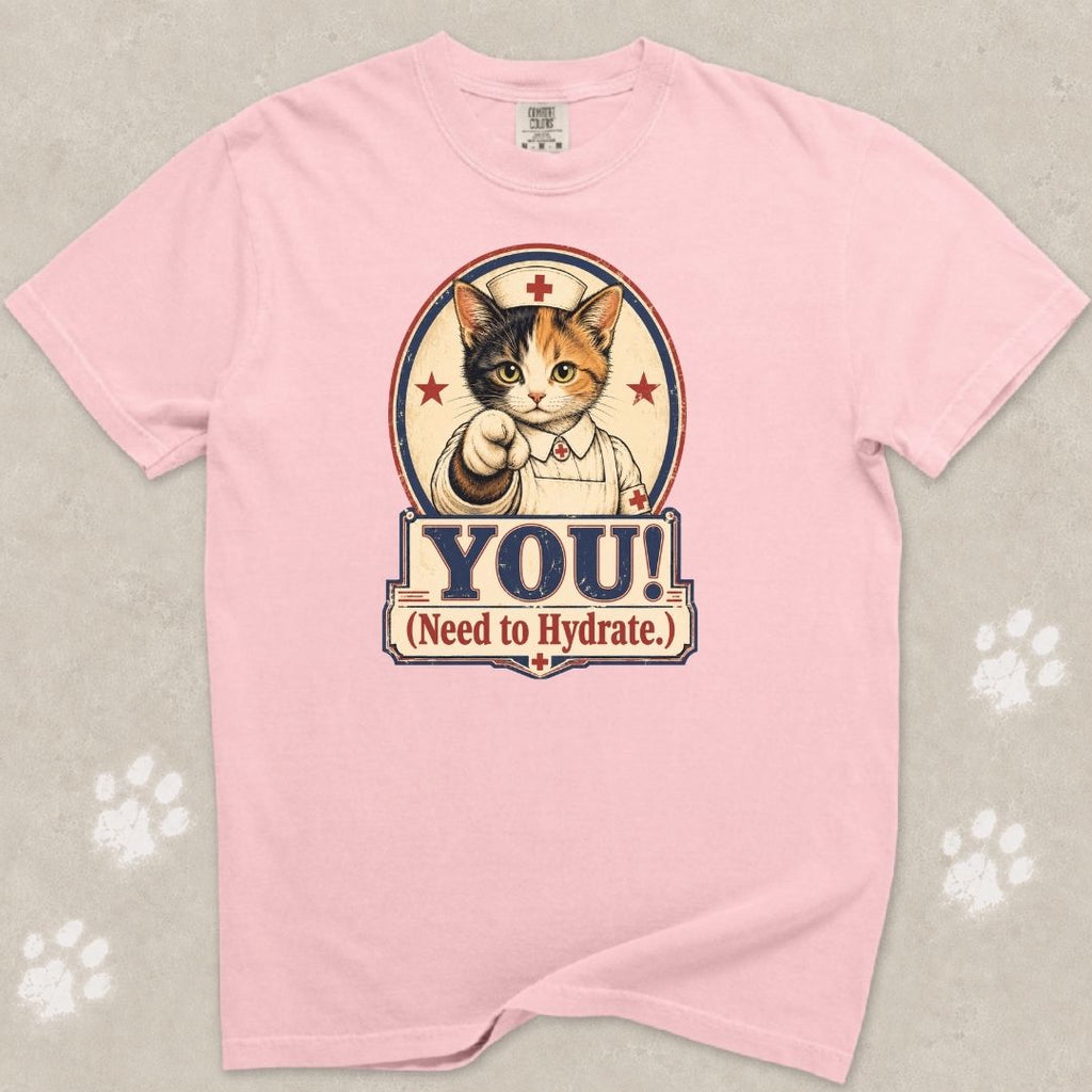 You Need To Hydrate Cat T-Shirt